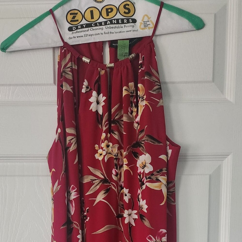 Like new, White House Black Market dress, size LP, worn once then dry cleaned